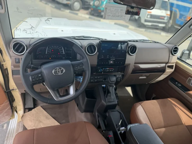 2026 Toyota Land Cruiser 4.0L V6 Double Cab Utility Beige Tan Pickup Trucks GCC Specs