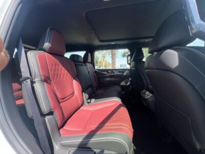 2026 Infiniti QX80 Autograph Bench Chairs 3.5L 6 Cylinders Engine White Red SUV GCC
