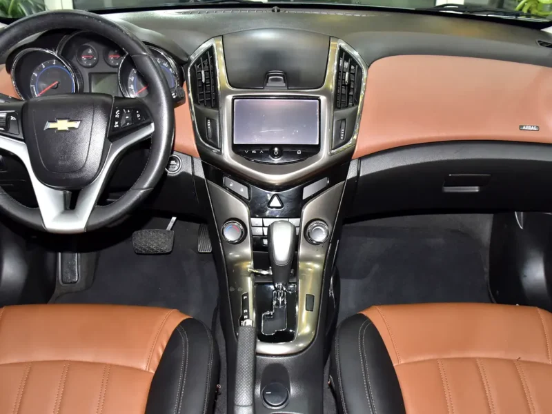 2016 Chevrolet Cruze LT 4 Cylinders Petrol Engine Grey Tan Hatchback GCC Specs Automatic