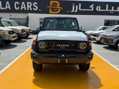 2026 Toyota Land Cruiser 76 2.8-liter 4 Cylinder Diesel Black Tan SUV GCC Specs Automatic