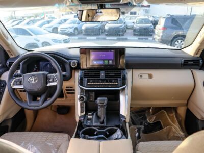 2026 Toyota Land Cruiser GXR 3.5 Litres 6 Cylinders Hybrid Engine White Beige SUV GCC