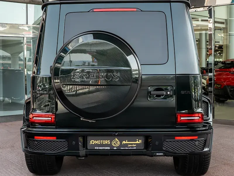2025 Mercedes-Benz G-Class Brabus G800 V8 Biturbo Petrol Engine Green Orange SUV