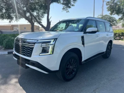 2026 Nissan Patrol SE T2 3.8-liter V6 Petrol Engine White Beige SUV GCC Automatic