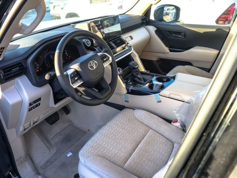 2026 Toyota Land Cruiser GXR 3.5 Litres 6 Cylinders Petrol Engine Black Beige SUV GCC