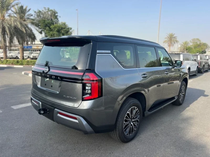 2026 Nissan Patrol SE PLATINUM 3.8-liter V6 Petrol Engine Grey Tan SUV GCC Automatic