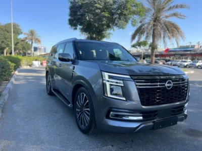 2026 Nissan Patrol LE PLATINUM 3.5-liter V6 Twin Turbo Grey Tan SUV GCC Specs