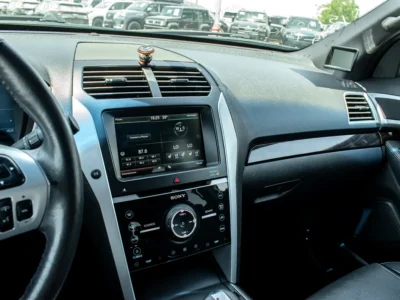 2015 Ford Explorer Limited 6 Cylinders Petrol Engine White Black SUV Japanese Specs SUPER CLEAN