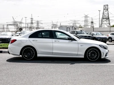 2019 Mercedes-Benz C-Class C43 AMG 6 Cylinders Petrol Engine White Black Sedan Japanese Specs