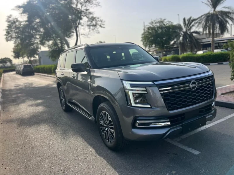 2026 Nissan Patrol SE PLATINUM 3.8-liter V6 Petrol Engine Grey Tan SUV GCC Automatic
