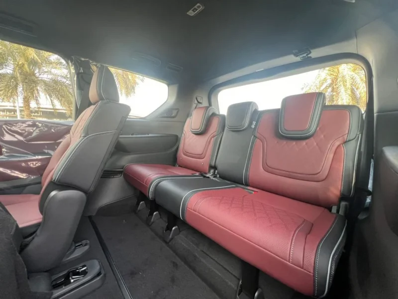 2026 Infiniti QX80 Autograph Bench Chairs 3.5L 6 Cylinders Engine Grey Red SUV GCC