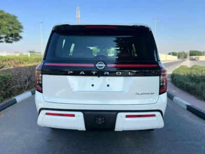 2026 Nissan Patrol LE Platinum City 3.5L Twin-Turbocharged V6 White Burgundy SUV GCC
