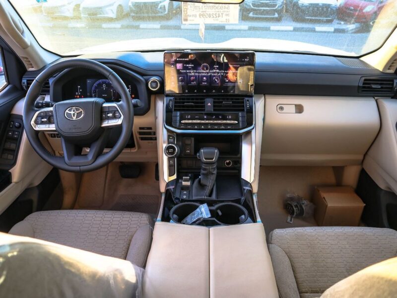 2026 Toyota Land Cruiser GXR 3.5 Litres 6 Cylinders Petrol Engine Black Beige SUV GCC