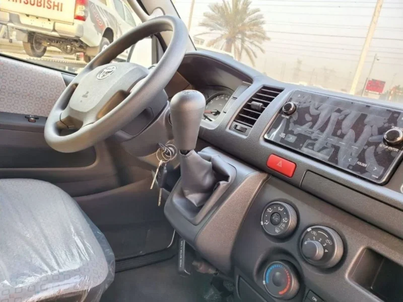 2026 Toyota Hiace High Roof Old Shape 2.5 Litres 4 Cylinders Diesel Engine White Grey MT