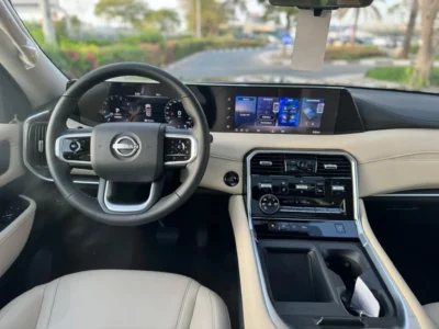 2026 Nissan Patrol SE T2 3.8-liter V6 Petrol Engine White Beige SUV GCC Automatic
