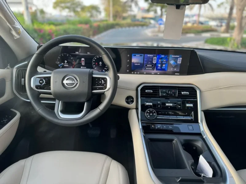 2026 Nissan Patrol SE T2 3.8-liter V6 Petrol Engine White Beige SUV GCC Automatic