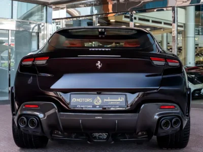 2026 Ferrari Purosangue 12 Cylinders Petrol Engine Black Red SUV Automatic