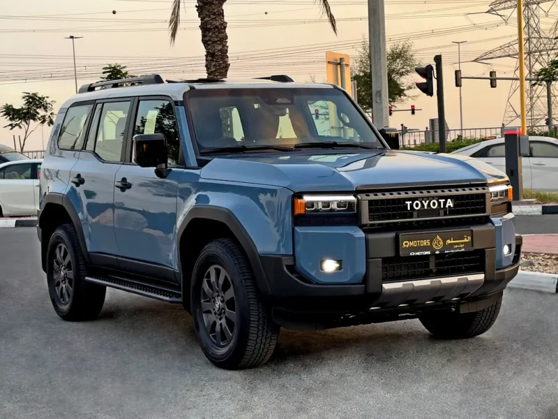 2026 Toyota Prado Adventure 2.4L Turbocharged 4 Cylinders Petrol Engine Blue Brown SUV GCC