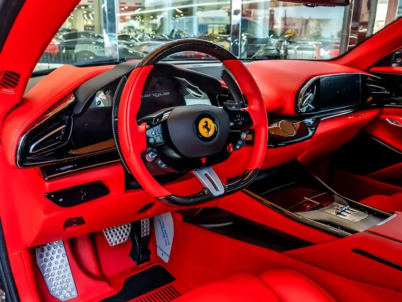 2026 Ferrari Purosangue 12 Cylinders Petrol Engine Black Red SUV Automatic