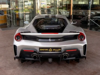 2019 FERRARI 488 PISTA 8 Cylinders Petrol Engine Silver Black Sports Car GCC Specs