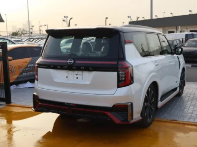 2026 Nissan Patrol NISMO 3.5 Litres Twin-Turbo 6 Cylinders Engine White Red SUV GCC