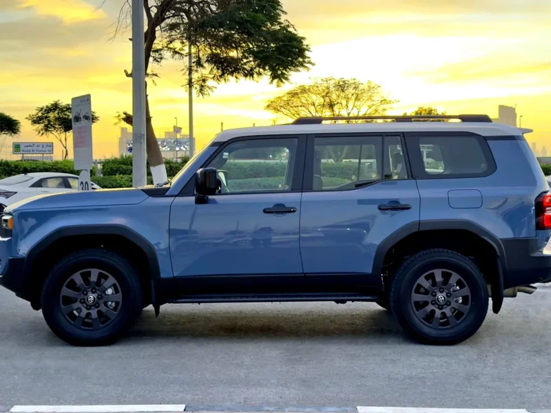 2026 Toyota Prado Adventure 2.4L Turbocharged 4 Cylinders Petrol Engine Blue Brown SUV GCC