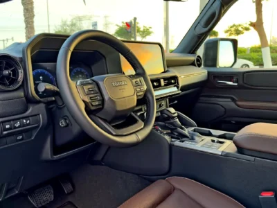 2026 Toyota Prado Adventure 2.4L Turbocharged 4 Cylinders Petrol Engine Blue Brown SUV GCC