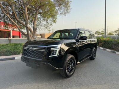 2026 Nissan Patrol SE T2 3.8-liter V6 Petrol Engine Black Beige SUV GCC Automatic