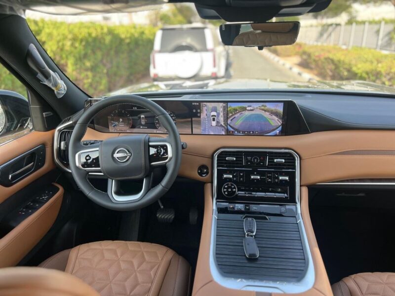 2026 Nissan Patrol SE PLATINUM 3.8-liter V6 Petrol Engine Grey Tan SUV GCC Automatic