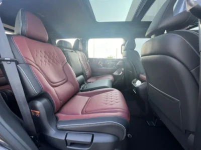 2026 Infiniti QX80 Autograph Bench Chairs 3.5L 6 Cylinders Engine Grey Red SUV GCC