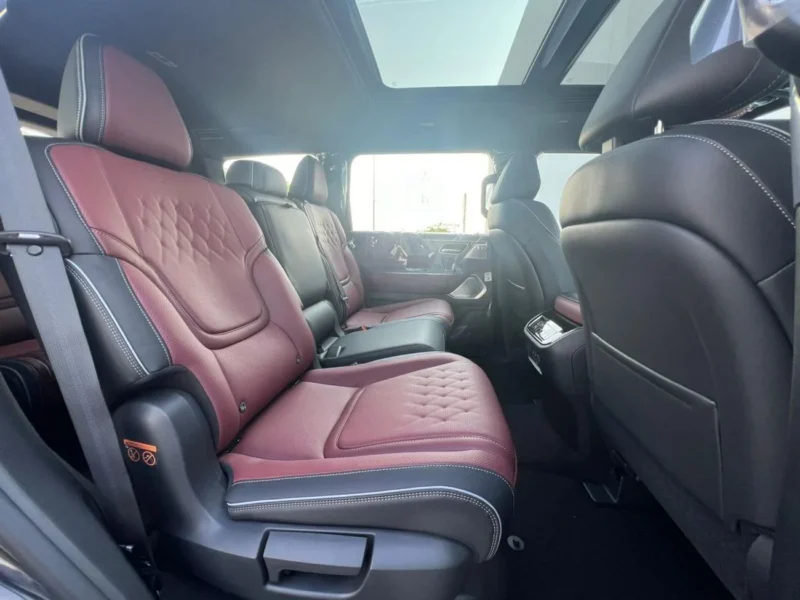2026 Infiniti QX80 Autograph Bench Chairs 3.5L 6 Cylinders Engine Grey Red SUV GCC
