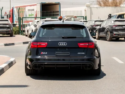 2014 Audi S6/RS6 8 Cylinders Petrol Engine Black Sedan Japanese Specs SUPER CLEAN