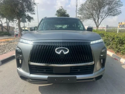 2026 Infiniti QX80 Autograph Bench Chairs 3.5L 6 Cylinders Engine Grey Red SUV GCC