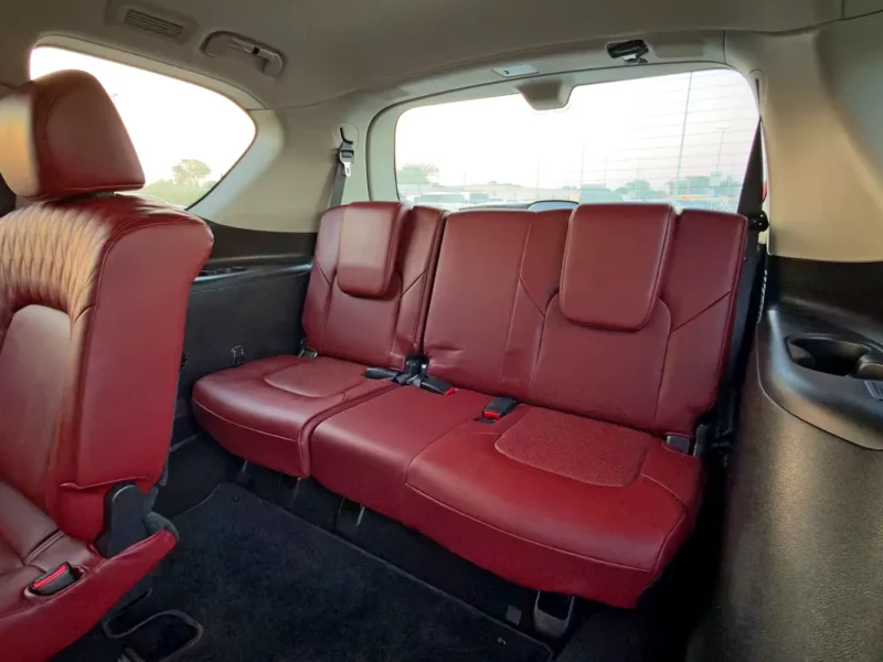 2024 Nissan Patrol LE Platinum City 5.6 Litre V8 Petrol Engine Black Red SUV GCC Specs