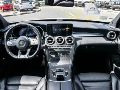 2019 Mercedes-Benz C-Class C43 AMG 6 Cylinders Petrol Engine White Black Sedan Japanese Specs