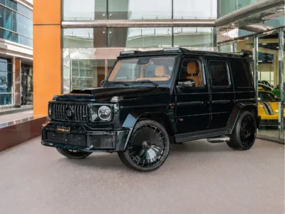 2025 Mercedes-Benz G-Class Brabus G800 V8 Biturbo Petrol Engine Green Orange SUV