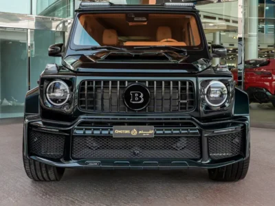 2025 Mercedes-Benz G-Class Brabus G800 V8 Biturbo Petrol Engine Green Orange SUV
