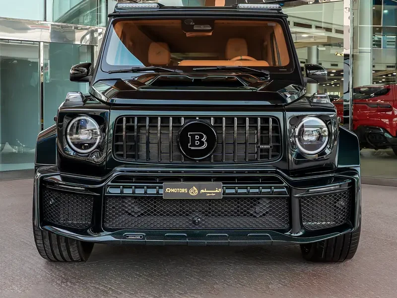 2025 Mercedes-Benz G-Class Brabus G800 V8 Biturbo Petrol Engine Green Orange SUV