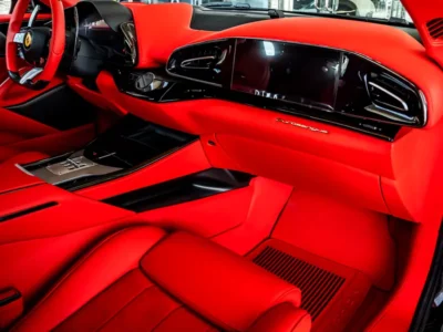 2026 Ferrari Purosangue 12 Cylinders Petrol Engine Black Red SUV Automatic