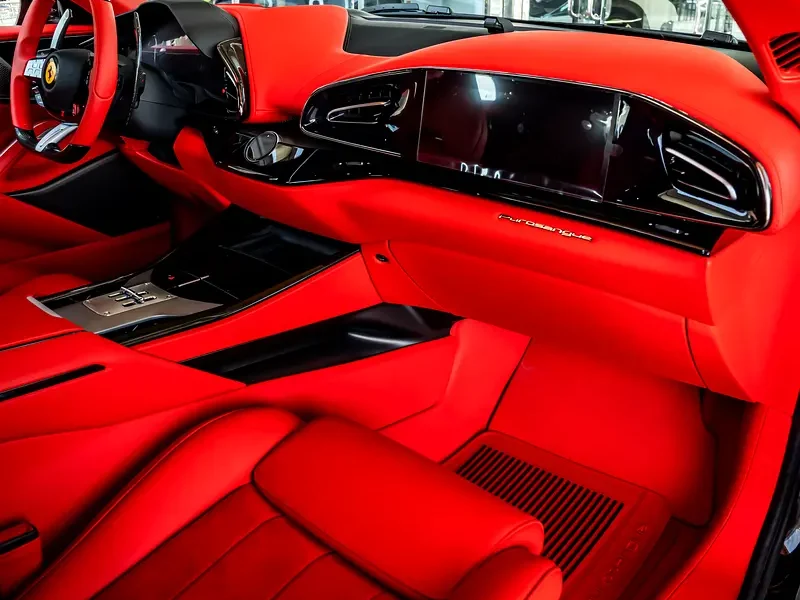 2026 Ferrari Purosangue 12 Cylinders Petrol Engine Black Red SUV Automatic