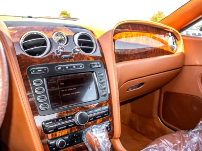 2007 Bentley Continental GT 12 Cylinders Petrol Engine White Tan Coupe GCC Specs