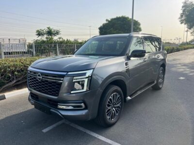 2026 Nissan Patrol SE PLATINUM 3.8-liter V6 Petrol Engine Grey Tan SUV GCC Automatic