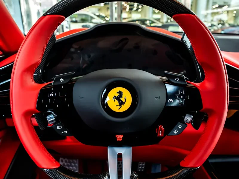 2026 Ferrari Purosangue 12 Cylinders Petrol Engine Black Red SUV Automatic