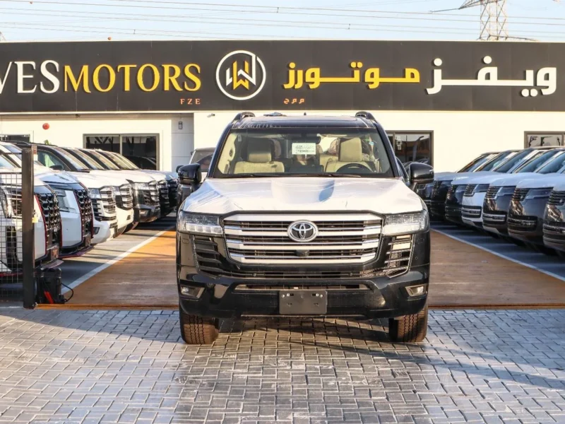 2026 Toyota Land Cruiser GXR 3.5 Litres 6 Cylinders Petrol Engine Black Beige SUV GCC