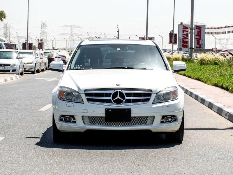 2008 Mercedes-Benz C-Class C250 4 Cylinders Petrol Engine White Black Sedan Japanese Specs