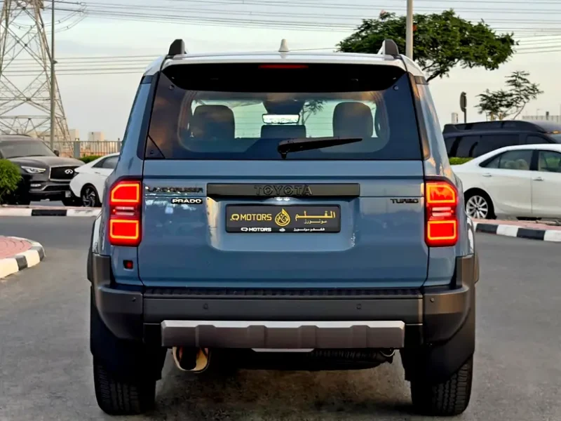 2026 Toyota Prado Adventure 2.4L Turbocharged 4 Cylinders Petrol Engine Blue Brown SUV GCC