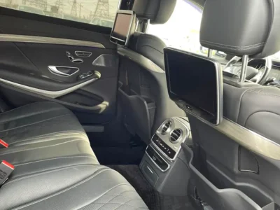 2015 Mercedes-Benz S-Class S 550 8 Cylinders Petrol Engine White Black Sedan PREMIUM EDITION