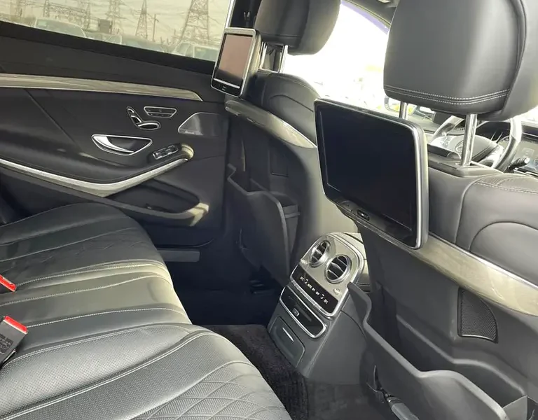 2015 Mercedes-Benz S-Class S 550 8 Cylinders Petrol Engine White Black Sedan PREMIUM EDITION