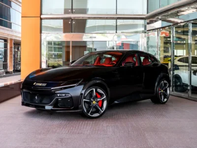 2026 Ferrari Purosangue 12 Cylinders Petrol Engine Black Red SUV Automatic