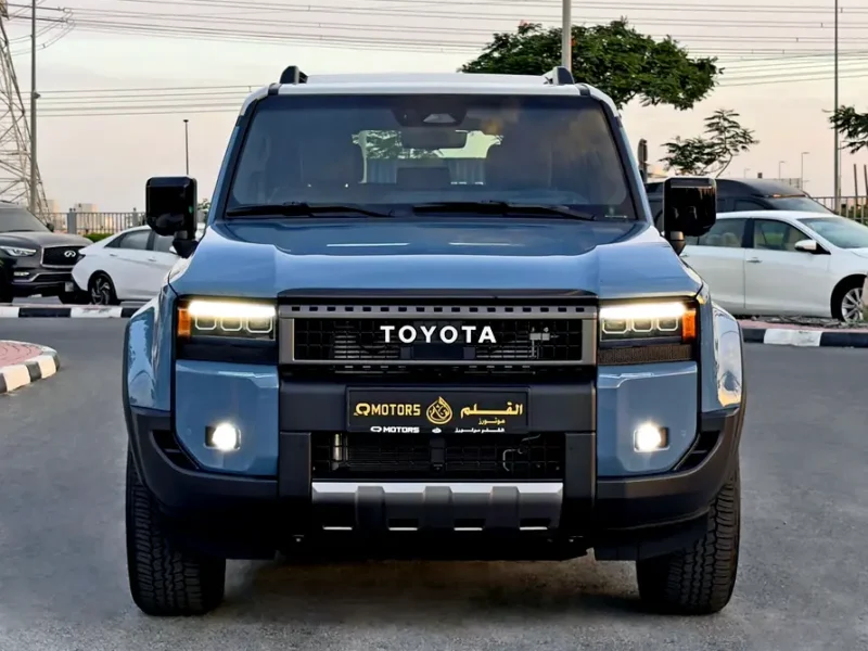 2026 Toyota Prado Adventure 2.4L Turbocharged 4 Cylinders Petrol Engine Blue Brown SUV GCC