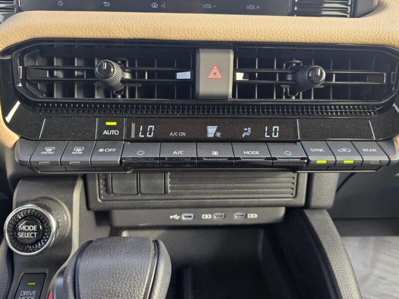 2026 Toyota Land Cruiser Prado MID 2.4 Litre 4 Cylinder Petrol Turbo Engine Grey Tan SUV GCC